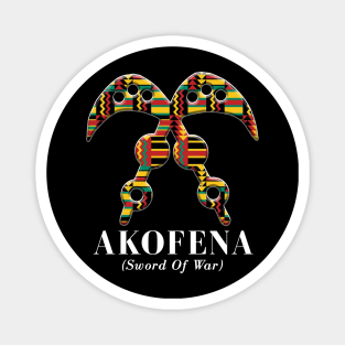 Akofena (Sword of War) Magnet